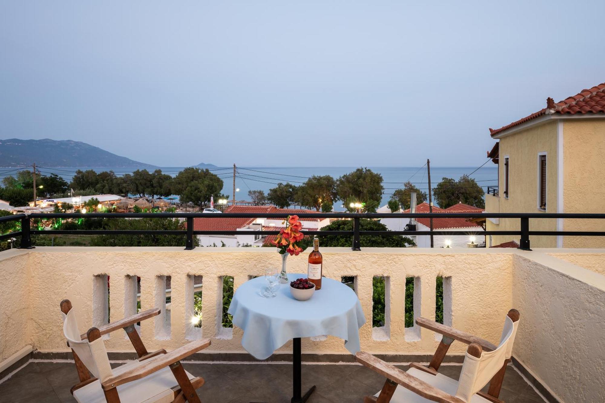 Agrilionas Hotel Marathokampos Luaran gambar